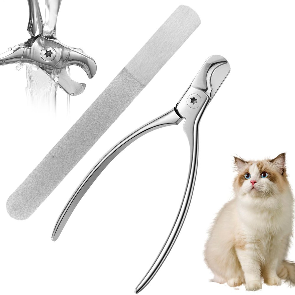 Stainless Steel Nail Clippers for Dogs and Cats