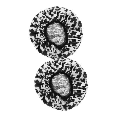 TOPBATHY 2-Piece Double-Layer Aluminum Foil Hair Warming Caps