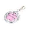 Puppy Dog Cat Tag Anti-Loss Heart Pendant Necklace view 1
