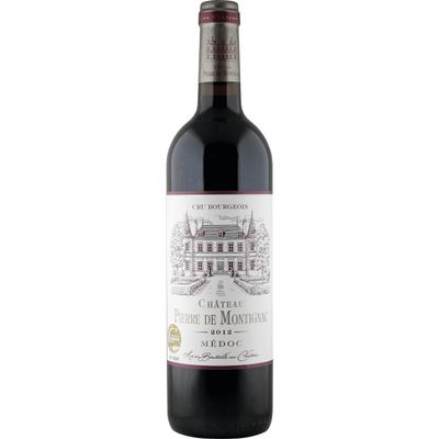 Château Pierre de Montignac Cru Bourgeois Médoc AOP Dry Red Wine, France, incl. FeinWert E-Book (1 x 0.75 L)