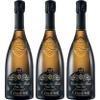 C dei Frati Cuvée Spumante Brut Metodo Classico VSQ White Sparkling Wine, Italy, with FineWert E-Book (3 x 0.75 L) view 1