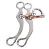 Stainless Steel Horse Bit with Roller | 12 mm Sweet Iron Mouthpiece | Training Bit for Young Horses, Trail Riding, and Dressage view 2