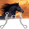 Stainless Steel Horse Bit with Roller | 12 mm Sweet Iron Mouthpiece | Training Bit for Young Horses, Trail Riding, and Dressage view 3
