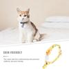 DOITOOL Decorative Cat Collar with Bell, Adjustable Lightweight Pet Collar for Kittens, Skin-Friendly and Comfortable view 3