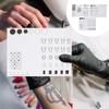 VICASKY 3-Piece White Silicone Nail Art Mat Set view 4