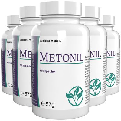 Metonil Multivitamin & Mineral Supplement, 300 Capsules (5 x 60)