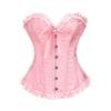 Generic Women's Hfischer-Style Lace Corset Bustier Top, Full-Bust Lace-Up Waist Shaper Lingerie view 1
