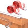 2 Transparent Baby Edge Protectors, W-Shape, 2.2 mm Thick, Self-Adhesive, 2 x 1 m view 1