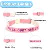 Customizable Leather Dog Collar with Embroidery view 3