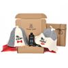 Mr & Mrs Sauna Gift Set for Couples with 2 Wool Felt Sauna Hats and 400 mL Eucalyptus Sauna Infusion view 1
