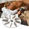 Stainless Steel Pig Hair Remover, 7/9-Tooth Scraper for 100-Size Angle Grinders view 2