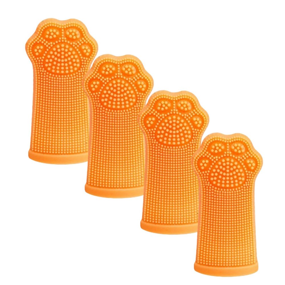 Dog Finger Toothbrush, 4-Pack
