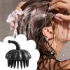 Pumpkin-Shaped Shampoo Brush with Flexible Bristles view 3