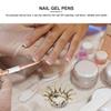 Double-Ended Nail Liner Brush with Metal Cap view 3
