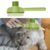 Cat Deshedding Brush with Comb and Ergonomic Handle view 3