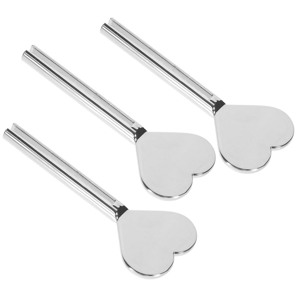 ibasenice 3-Piece Zinc Alloy Tube Squeezers for Toothpaste and Craft Glue