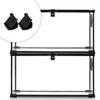 Veemoon 4-Piece Glass Turtle Terrarium Locking System view 3