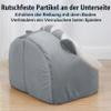 Gray Plush Cat Cave Bed for Indoor Cats and Small Pets view 4