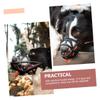 SHINEOFI Adjustable Bite-Resistant TPR Dog Muzzle view 2