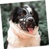 SHINEOFI Adjustable Bite-Resistant TPR Dog Muzzle view 3