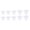 Fafeicy Breast Pump Flange Inserts, 5-Pack, 13/15/17/19/21 mm, Silicone Replacements for M5/M9 Pumps view 1
