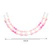 Haofy Bird Ladder Bridge, Wooden Swing for Macaws and Cockatiels, Improves Balance, Easy Installation, for Parakeets and Lovebirds (Pink, 23.6 in) view 4