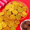 WSYLS Gold Coin Chocolate Snacks for Halloween, Christmas Gifts, New Year, Wedding Decor, Dubai Chocolate (400 g) view 2