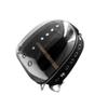 KIXZSAZ Transparent Travel Carrier for Birds, Removable Breathable PC Capsule, Black view 1