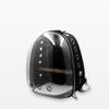 KIXZSAZ Transparent Travel Carrier for Birds, Removable Breathable PC Capsule, Black view 4