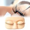 Eyelash Training Mannequin Head, Soft Realistic Silicone Model view 3