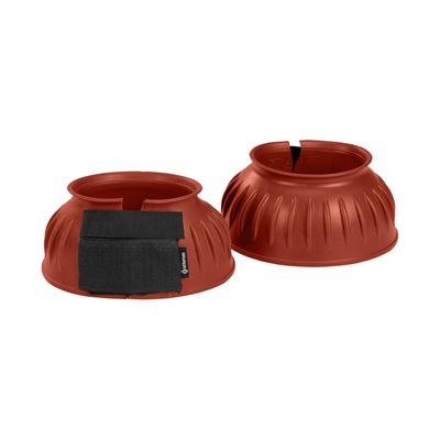 4Horses Classic Bell Boots, Durable Rubber Hoof Protection