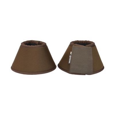 4Horses Prague Bell Boots, Shock-Absorbing Neoprene with Secure Hook-and-Loop Closure