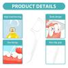 Ruvan 210 Dental Floss Sticks (With Portable Case) view 3
