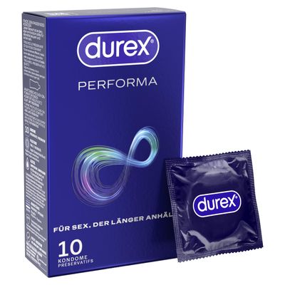 Durex Performa Condoms, 10 Count