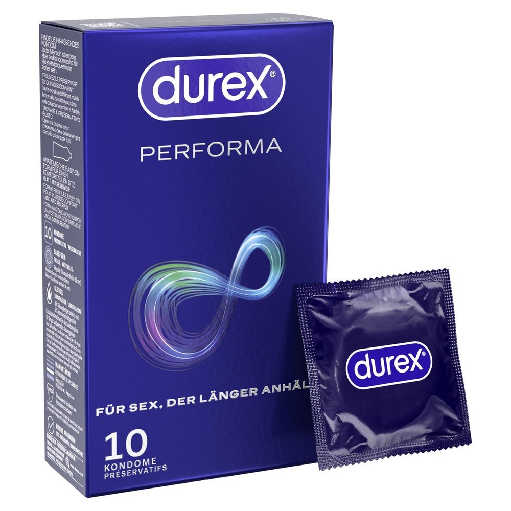 Durex Performa Condoms, 10 Count