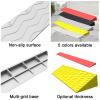 Rubber Threshold Ramp, Portable Wheelchair Transition Ramp view 2