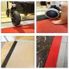 Rubber Threshold Ramp, Portable Wheelchair Transition Ramp view 4