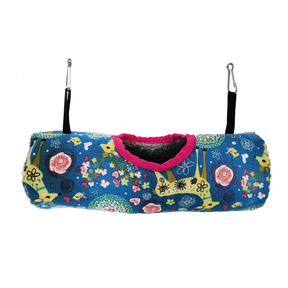 Gadpiparty Foldable Plush Hamster Hanging Bed for Squirrels