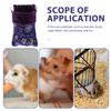 Homoyoyo Hanging Pet Bed for Kittens, Warm Winter Bed, Blue view 2