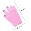 Cabilock Moisturizing Touchscreen Gloves and Foot Care Socks, Yellowish Pink view 2