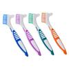 Double-Sided Denture Brush, 4-Pack, Multi-Layer Bristles view 1