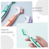 Double-Sided Denture Brush, 4-Pack, Multi-Layer Bristles view 3