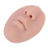 5D Silicone Nose and Mouth Model, Soft Realistic Lip Piercing Practice Model, Brown view 4