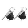 Replacement Keys for Electric Mobility Scooters, 2 Pieces, Stainless Steel view 1