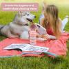 Portable Water Bottle for Dogs, Leakproof Foldable Drinking Bowl view 2