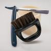 VALICLUD 2-Pack Multifunctional Beard Brushes for Men, Black and Beige view 2