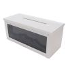 Cryfokt Fireplace Aromatherapy Device, Quiet Ultrasonic Flame Diffuser for Home and Office Yoga (White) view 1