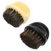 Hohopeti 2-Piece Men's Beard Brushes with Ergonomic Handles and Sturdy Bristles view 1