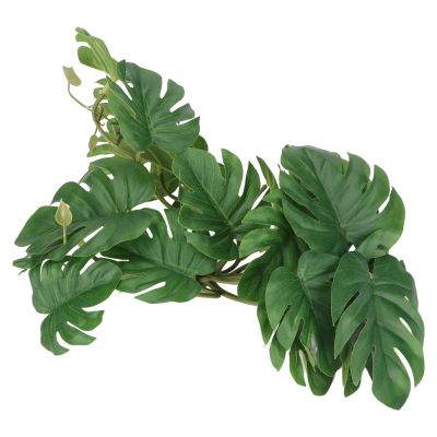 Qcwwy Turtle Leaf Rattan Artificial Palm Leaves