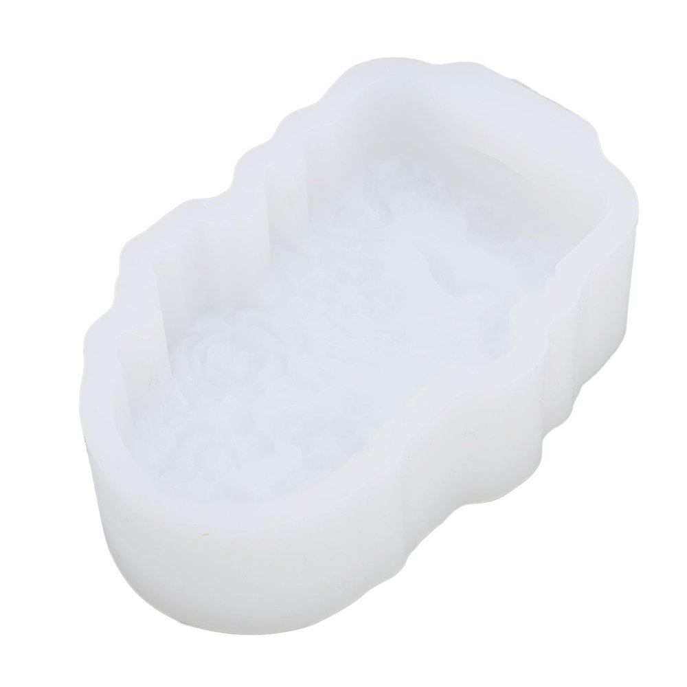 Dpofirs Silicone Ice Pop Mold with Flower Design
